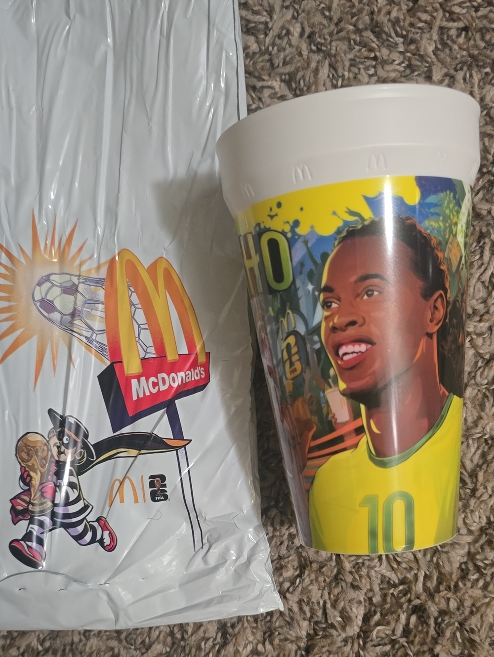 McDonald's Ronaldinho FIFA 2026 World Cup Collector Soccer Brasil New Brazil